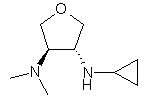 3-环丙胺-4-(N,N-二甲胺)四氢呋喃